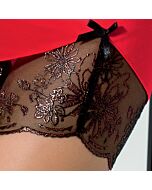 Passion Brida Chemise & Tanga rot l / xl