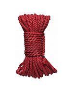 Knick - 6mm Hanf Bondage Seil - 50 ft. Rot