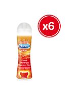 Durex Play Erdbeere süß 50 ml (6 Stück)