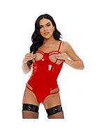 Slick mich runter Vinyl Teddy - rot