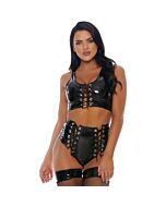 Dunkle Gedanken oben und Höschen schwarz