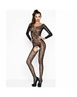 Passionsfrau bs042 bodystocking schwarz eine Größe