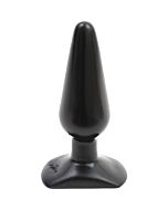 Anal Buttplug schwarz Medium