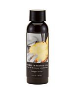 Erdkörper Ananas essbares Massageöl - 60ml