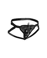 Mit Sutra-Fleece gefütterter Strap-On mit Kugeltasche