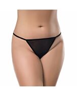 Königin Dessous Tanga mit glänzenden s / m