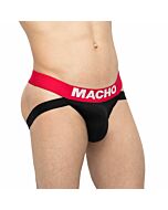 Männlich - mx200r Jockstrap rot und schwarz s