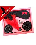 BLACK BONDAGE ANTI-FACE KIT