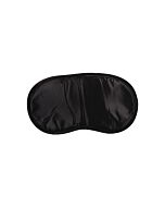 Dunkle Satin Augenmaske