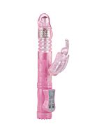 Vibrator stecken mich nach oben und unten Bubblegum rosa Schmetterling