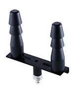 Vac-u-Doppelschloss - schwarz