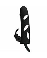 Hübsche Liebe vibrierende Silikonhülle 14 cm