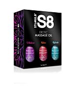 S8 Massageölbox 3x 50ml