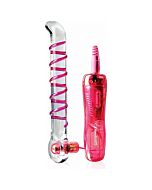 Anzahl Dildo aus Glas 4 Icicles