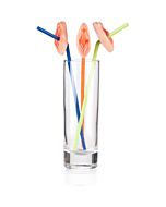 Strohhalme sexy Form chichi (1 Stück)