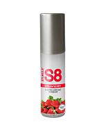 Schmiermittel mit S8-Geschmack 50 ml - Erdbeere
