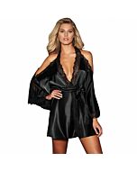 Königin Dessous schwarze Robe Größe m