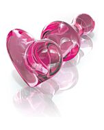 Vibrierendes Rosa Kristall