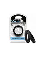 14 xact-fit Cockring 2er Pack - schwarz