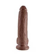 König Hahn 9 'realistische Penis braun 229cm