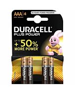 Duracell plus Power-Batterie aaa lr03 4 Einheiten