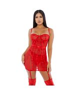 Bloße Wünsche Mesh Red Set