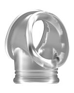 Nr.48 - Cockring mit Kugelriemen - durchscheinend