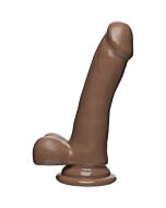 Realistischer schlanker Penis firmkyn 16,51 cm - braun