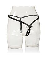 Wiederaufladbarer Tanga mit Perlen