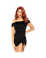 Kaltes Schulterkleid schwarz