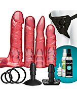 Vac-U-Lock-Kristallgelees in Pink