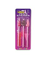 Candy Penis Strohhalme 3er Pack