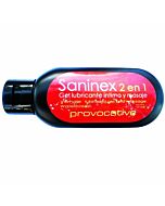 Saninex 2 in 1 Schmiermittel und provokativ Intimmassage