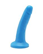 Glücklicher Dildo 15cm - Blau