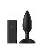 Ace kleine Fernbedienung vibrierender Butt Plug - schwarz