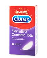 Sensitive Durex Kontakt Insgesamt 12 Einheiten - Durex