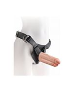 King Cock Strap-On Gurt 7 Zoll zwei Schwänze ein Loch