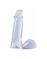 Basix transparente Gelee Penis 15 cm