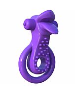 Fantasie c-Ring Doppelring mit stimulierenden Sprache