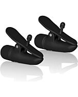 Brustklammern mit schwarzen Vibrator