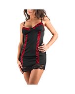 Schwarzes Paramaribo Nachthemd