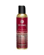 Dona Massageöl 120 ml Erdbeergeschmack