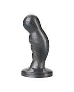 Der p-Stecker anthrazitfarbenem