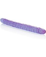 Masturbador doble geädert superslim dong 44 cm