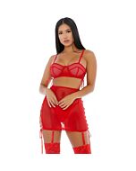 Setzen Sie O-Ring drauf Dessous Rock Rojo