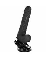Ferngesteuerte realistische Vibrationsstimulation, 18,5 cm - Schwarz