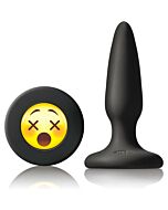 Mojis Stecker #wtf schwarz