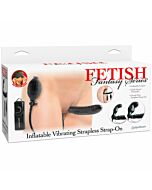 Fetish Fantasy-Serie aufblasbare Doppelgeschirr mit Vibrator