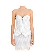 Weißes diplomatisches Korsett