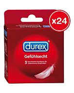 Durex Sensitive 3 Stück (24 Kisten)